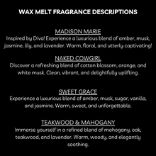 Load image into Gallery viewer, Wax Melts - Soy Blend - Hand Poured - Scented