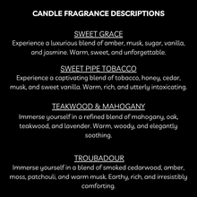 Load image into Gallery viewer, WVC 16 oz - Soy Candle Amber Jar Hand Poured - 2 Wick - Slow Burn