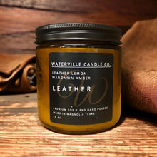 Load image into Gallery viewer, WVC 16 oz - Soy Candle Amber Jar Hand Poured - 2 Wick - Slow Burn