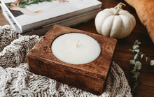 Load image into Gallery viewer, Wooden Candle Box - 1 Hole