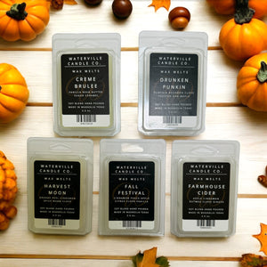 Waterville Candle Co. Wax Melts Deluxe Sample Set - Fall Scents