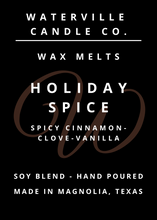 Load image into Gallery viewer, Holiday Spice Wax Melt
