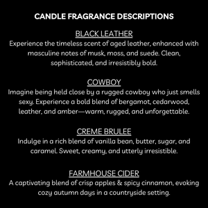 Soy Blend Candle - 16 oz - Hand Poured - 2 Wick - Slow Burn - Triple Scented