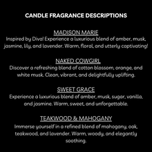 Load image into Gallery viewer, Soy Blend Candle - 16 oz - Hand Poured - 2 Wick - Slow Burn - Triple Scented
