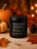 WVC Fall 16 oz Amber Jar - 2 Wick