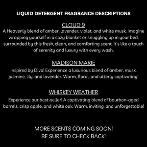 Luxury Liquid Laundry Detergent Samples - 2 Pack