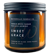 Load image into Gallery viewer, Sweet Grace 16oz Amber Jar Candle
