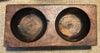 Black 2 Hold Wooden Block