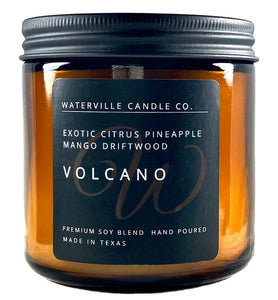 Volcano 16oz Amber Jar Candle