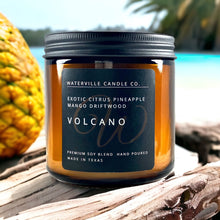 Load image into Gallery viewer, Volcano 16oz Amber Jar Candle
