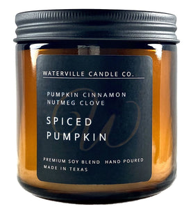 Pumpkin Spice 9oz Amber Jar Candle