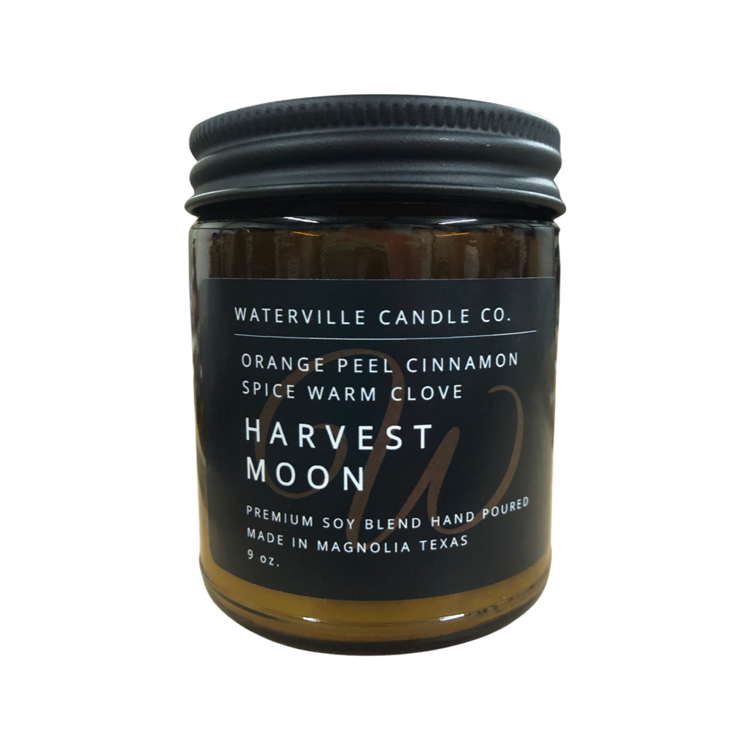 Harvest Moon 9 oz Amber Jar Candle